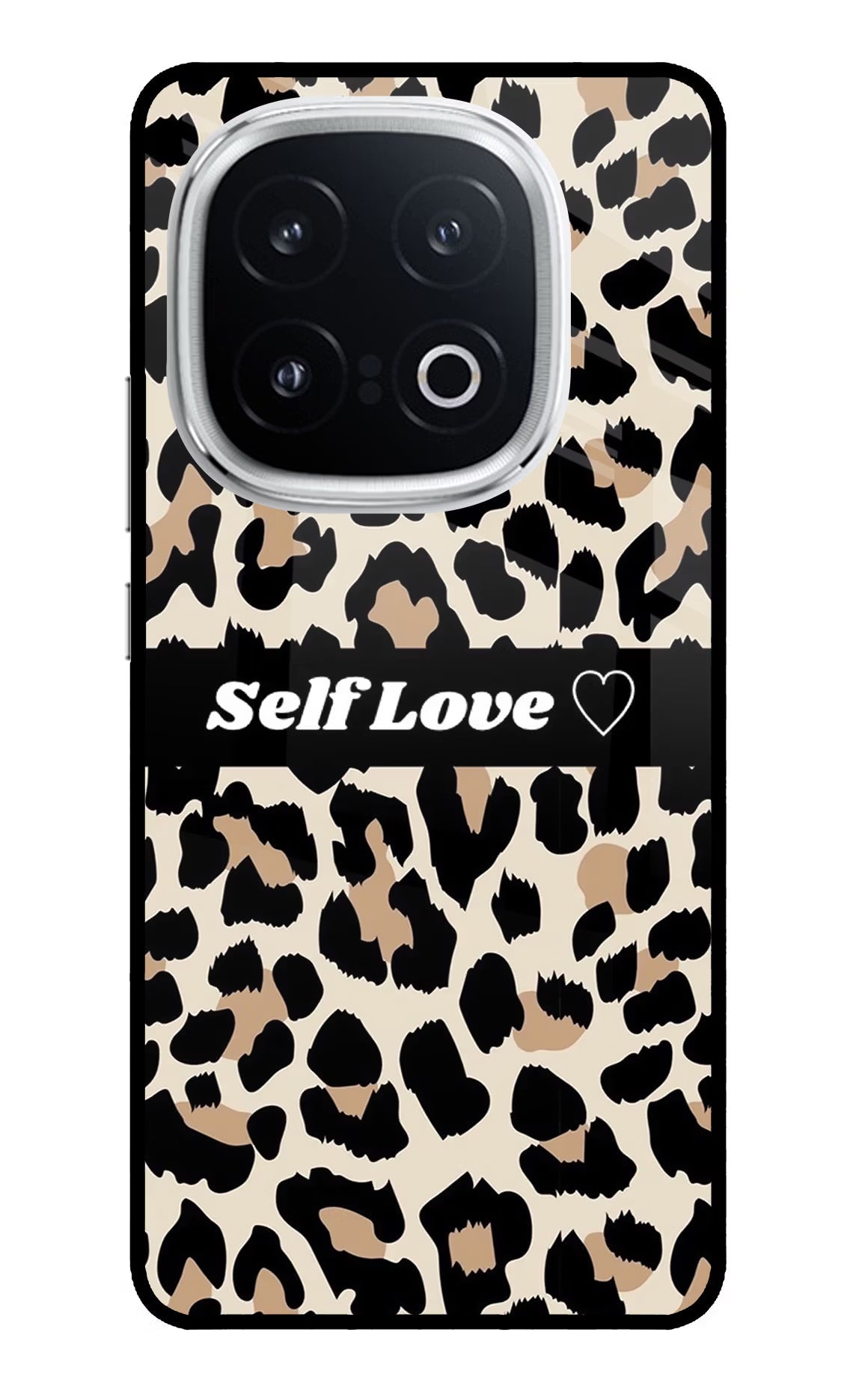 Leopard Print Self Love iQOO 13 5G Back Cover