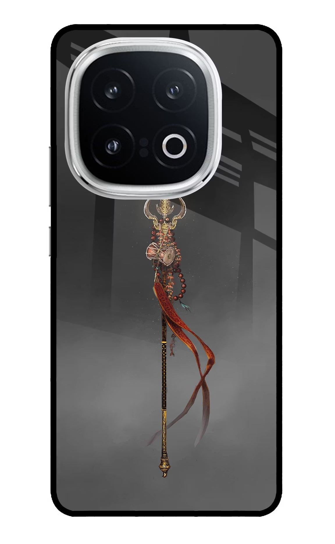 Shiv Trishul iQOO 13 5G Glass Case