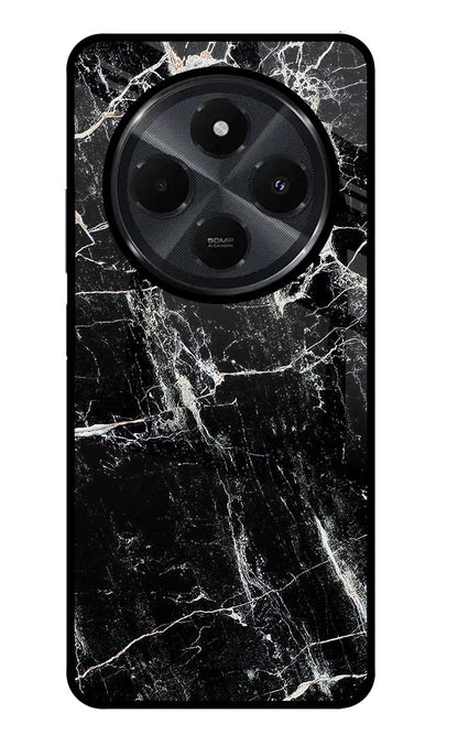 Black Marble Texture Redmi 14C 5G Back Cover
