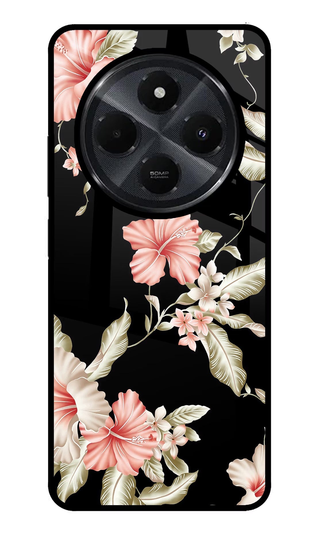 Flowers Redmi 14C 5G Back Cover