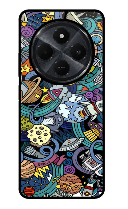 Space Abstract Redmi 14C 5G Back Cover
