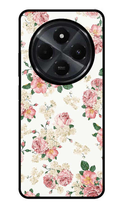 Flowers Redmi 14C 5G Back Cover