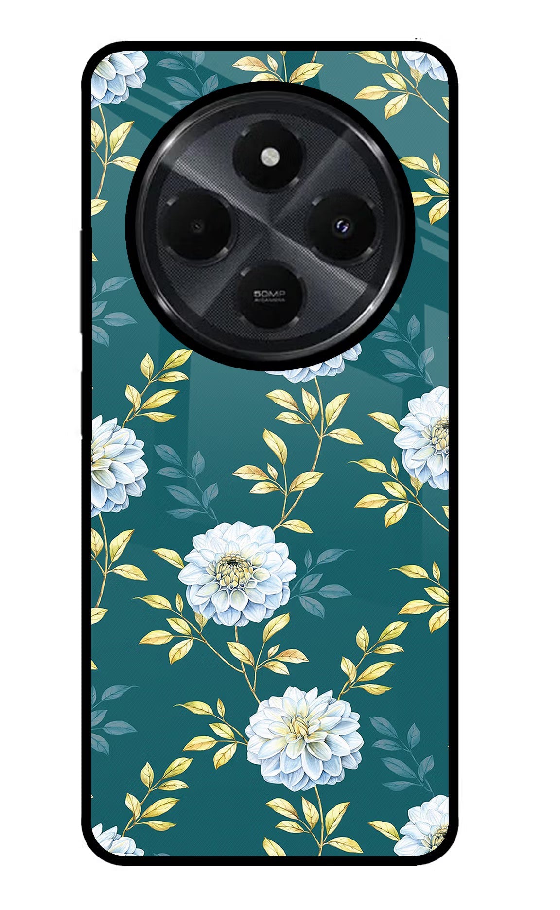 Flowers Redmi 14C 5G Back Cover