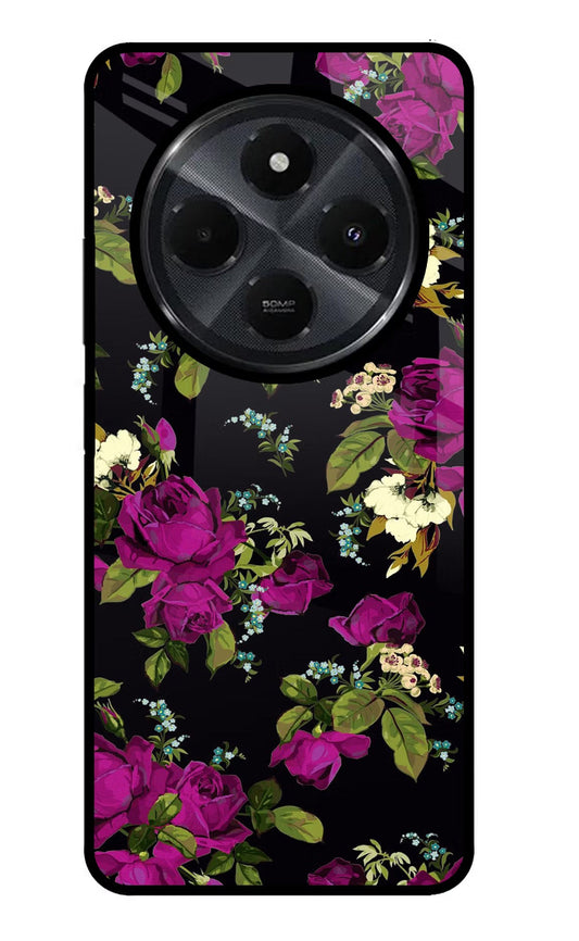 Flowers Redmi 14C 5G Back Cover