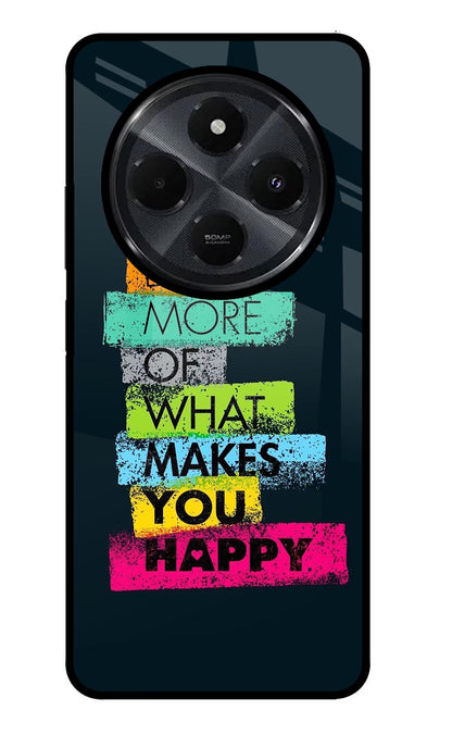 Do More Of What Makes You Happy Redmi 14C 5G Back Cover