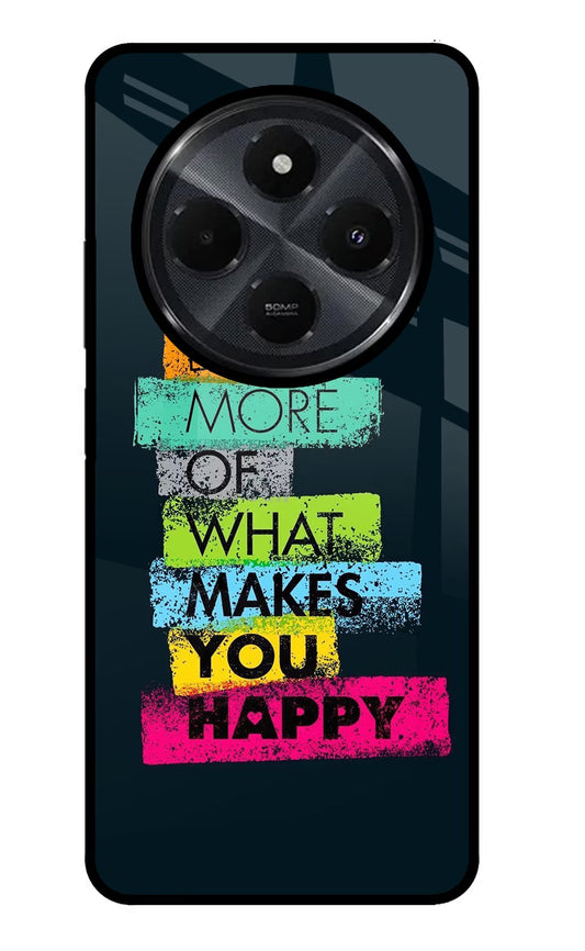Do More Of What Makes You Happy Redmi 14C 5G Back Cover