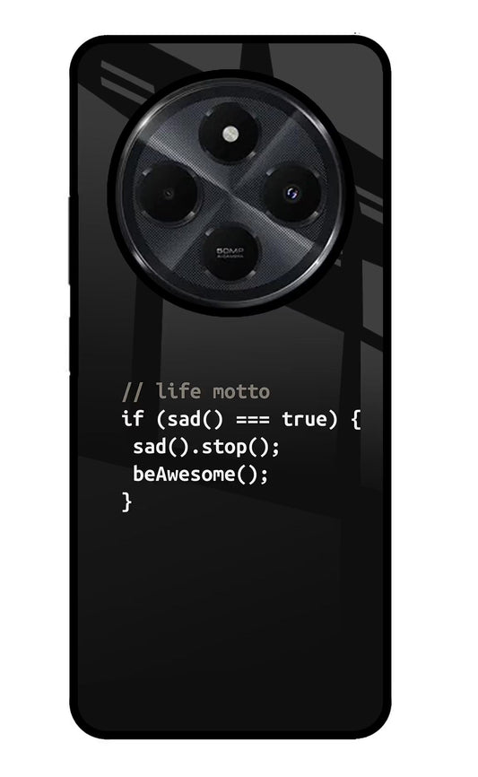 Life Motto Code Redmi 14C 5G Back Cover