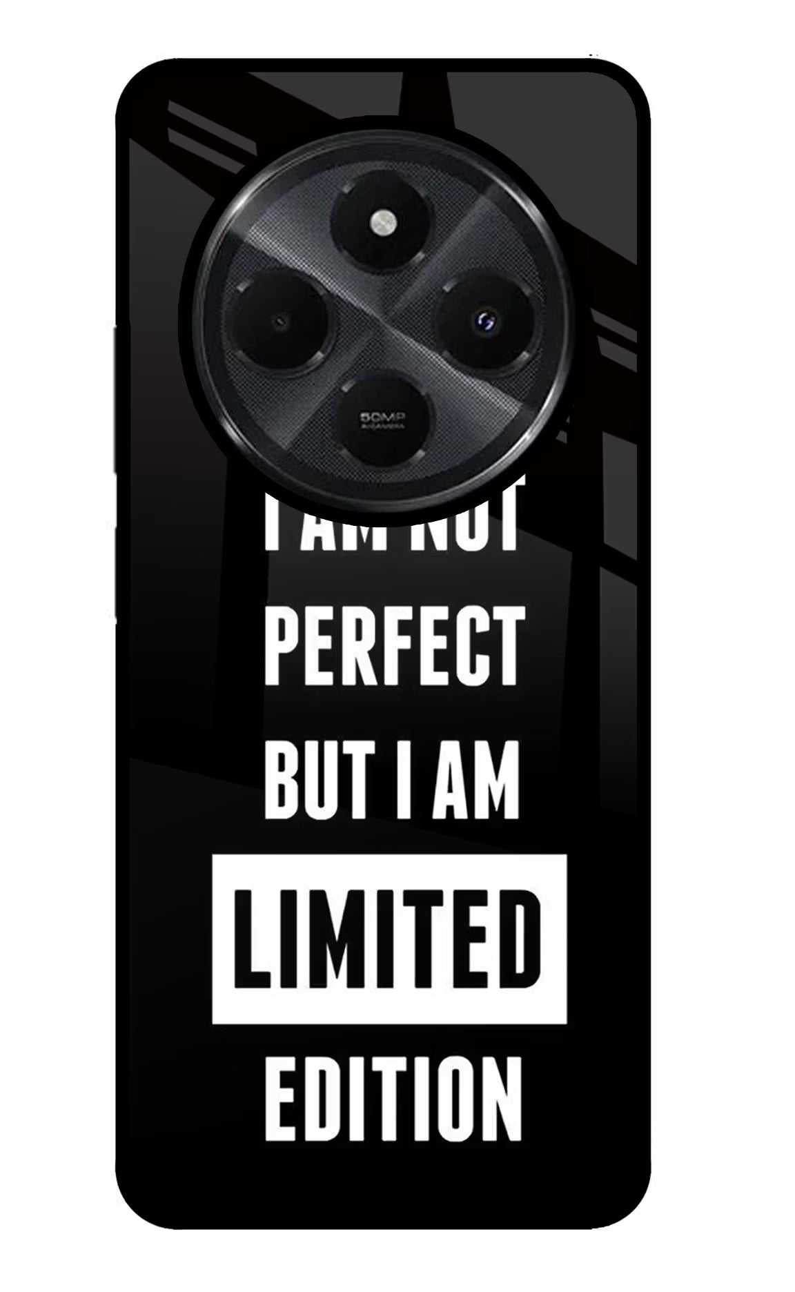 I Am Not Perfect But I Am Limited Edition Redmi 14C 5G Back Cover