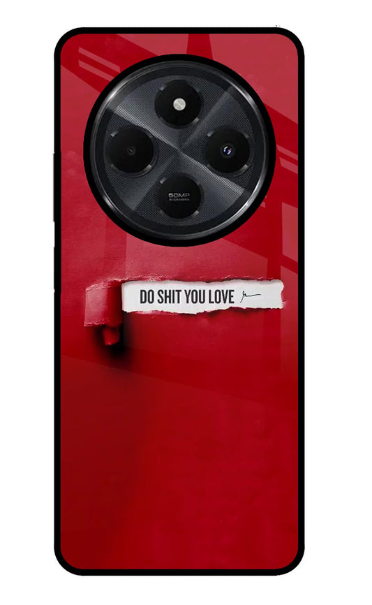 Do Shit You Love Redmi 14C 5G Back Cover