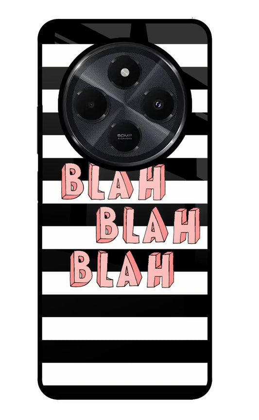 Blah Blah Blah Redmi 14C 5G Back Cover