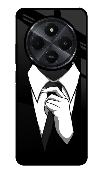 Black Tie Redmi 14C 5G Back Cover