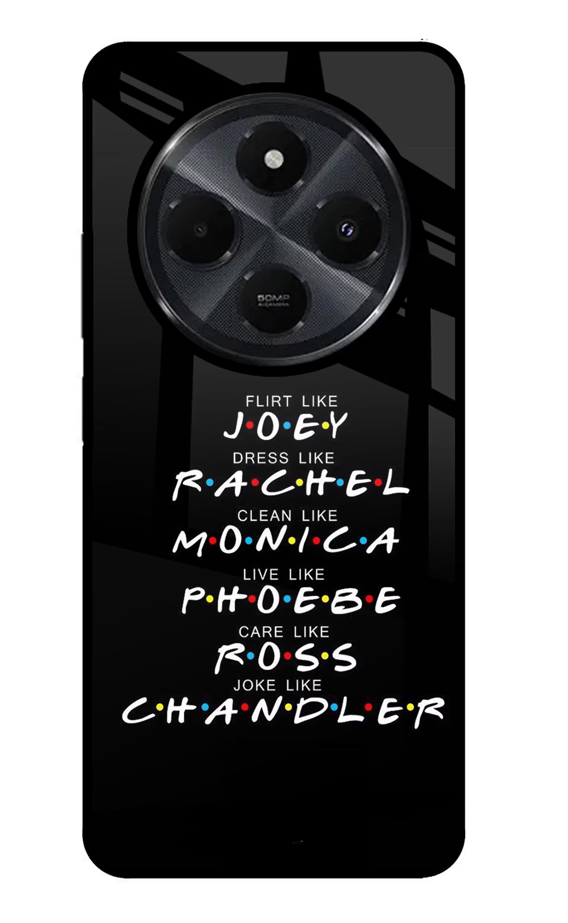 FRIENDS Character Redmi 14C 5G Back Cover