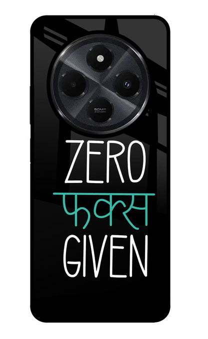 Zero Fucks Given Redmi 14C 5G Back Cover
