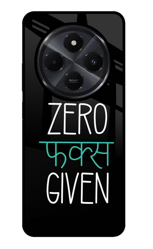Zero Fucks Given Redmi 14C 5G Back Cover