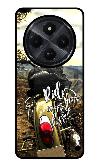 Ride More Worry Less Redmi 14C 5G Back Cover