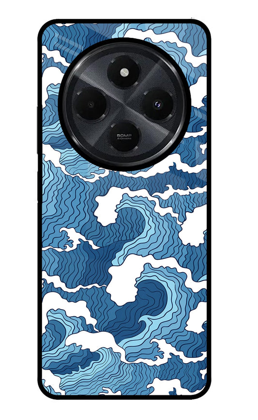 Blue Waves Redmi 14C 5G Back Cover