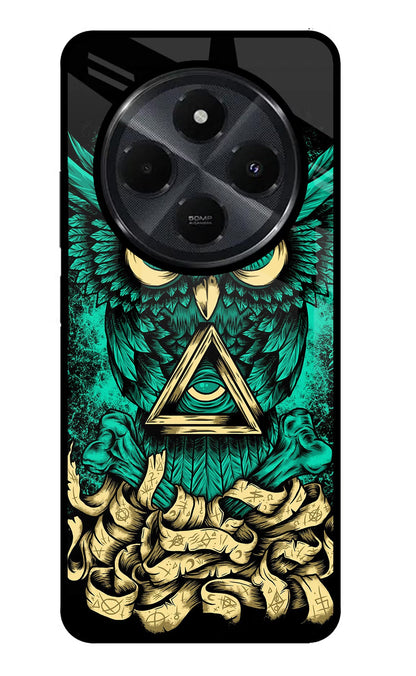 Green Owl Redmi 14C 5G Back Cover
