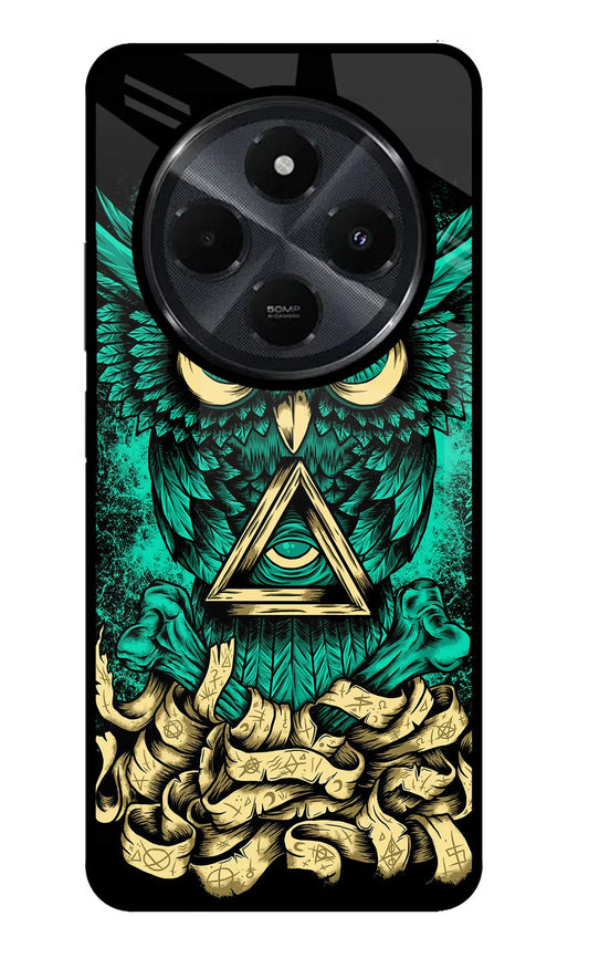 Green Owl Redmi 14C 5G Back Cover