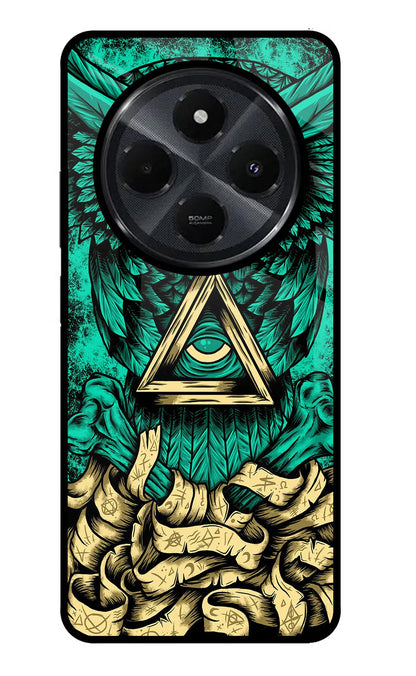 Green Owl Redmi 14C 5G Back Cover