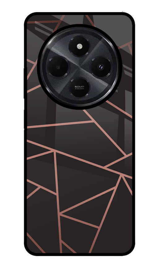 Geometric Pattern Redmi 14C 5G Glass Case
