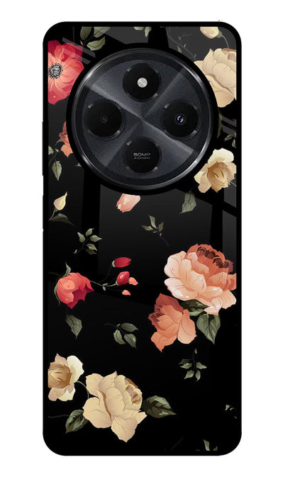 Flowers Redmi 14C 5G Back Cover