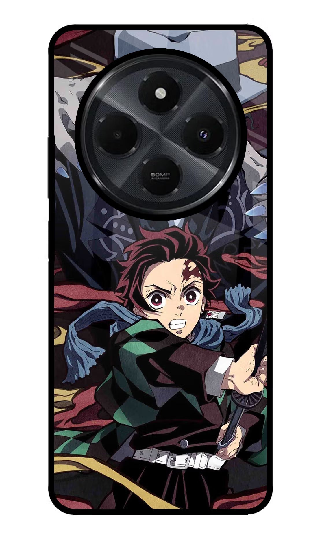 Demon Slayer Redmi 14C 5G Glass Case