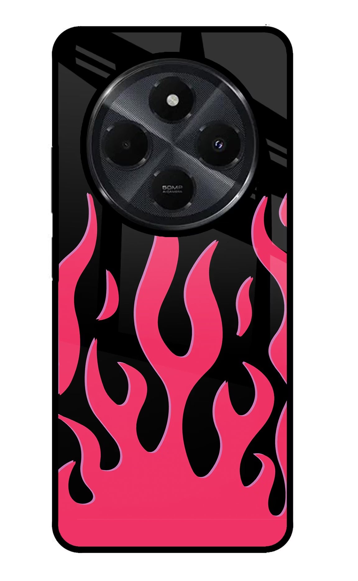 Fire Flames Redmi 14C 5G Back Cover