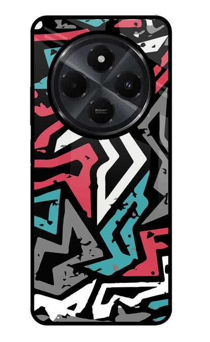 Geometric Graffiti Redmi 14C 5G Back Cover