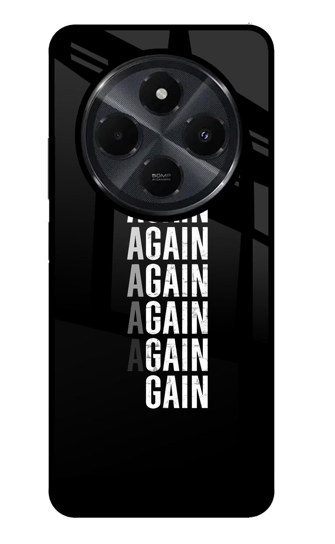 Again Again Gain Redmi 14C 5G Glass Case