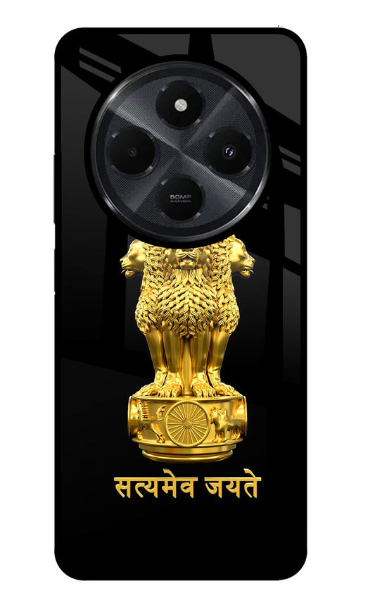 Satyamev Jayate Golden Redmi 14C 5G Back Cover