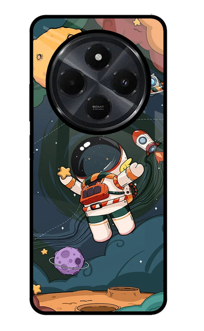 Cartoon Astronaut Redmi 14C 5G Back Cover