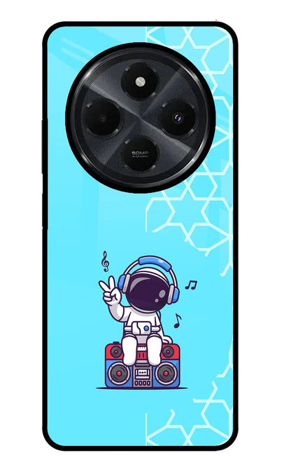 Cute Astronaut Chilling Redmi 14C 5G Back Cover