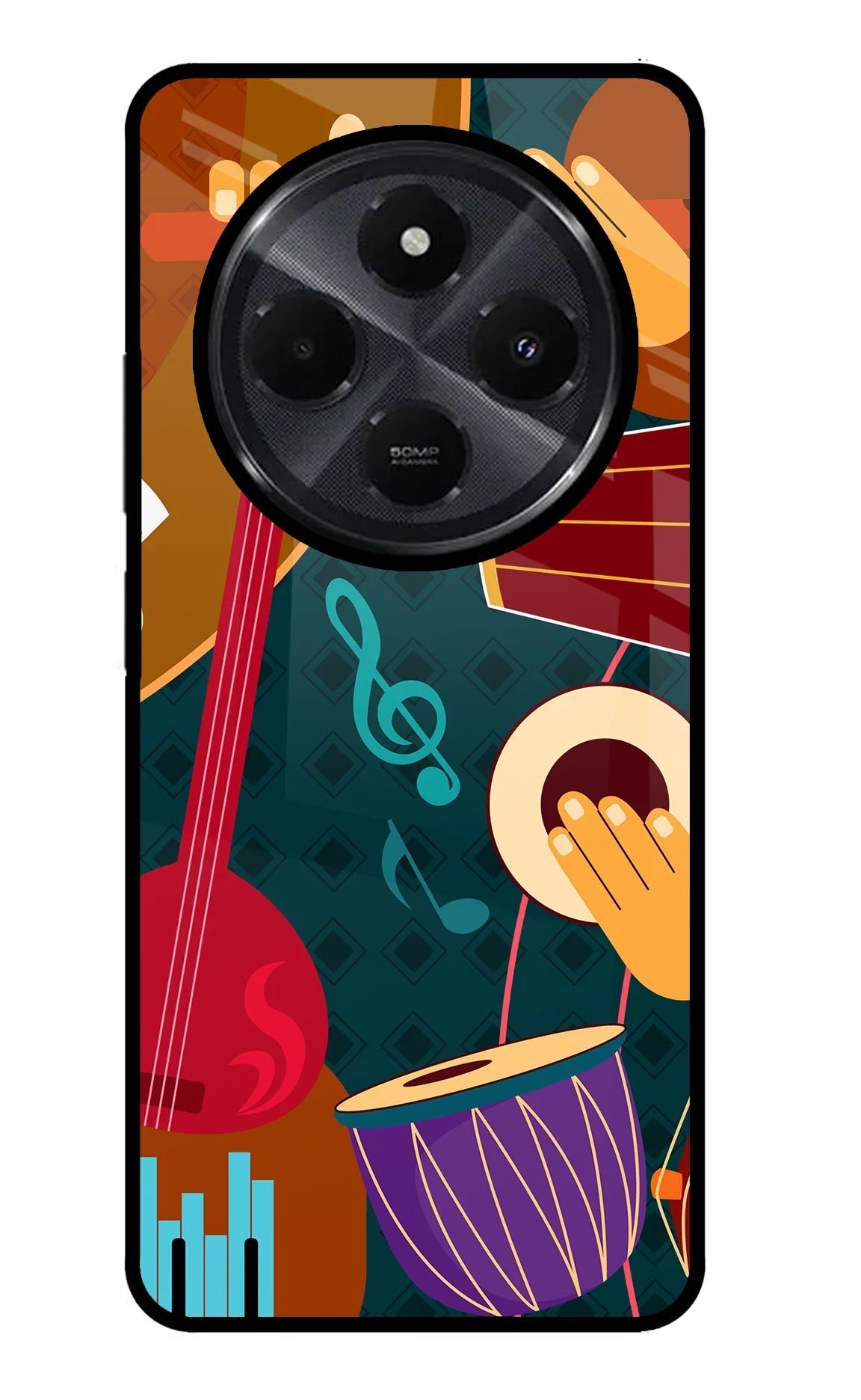 Music Instrument Redmi 14C 5G Back Cover