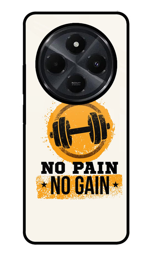 No Pain No Gain Redmi 14C 5G Back Cover