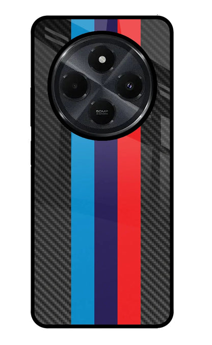 BMW Stripes Pattern Redmi 14C 5G Back Cover