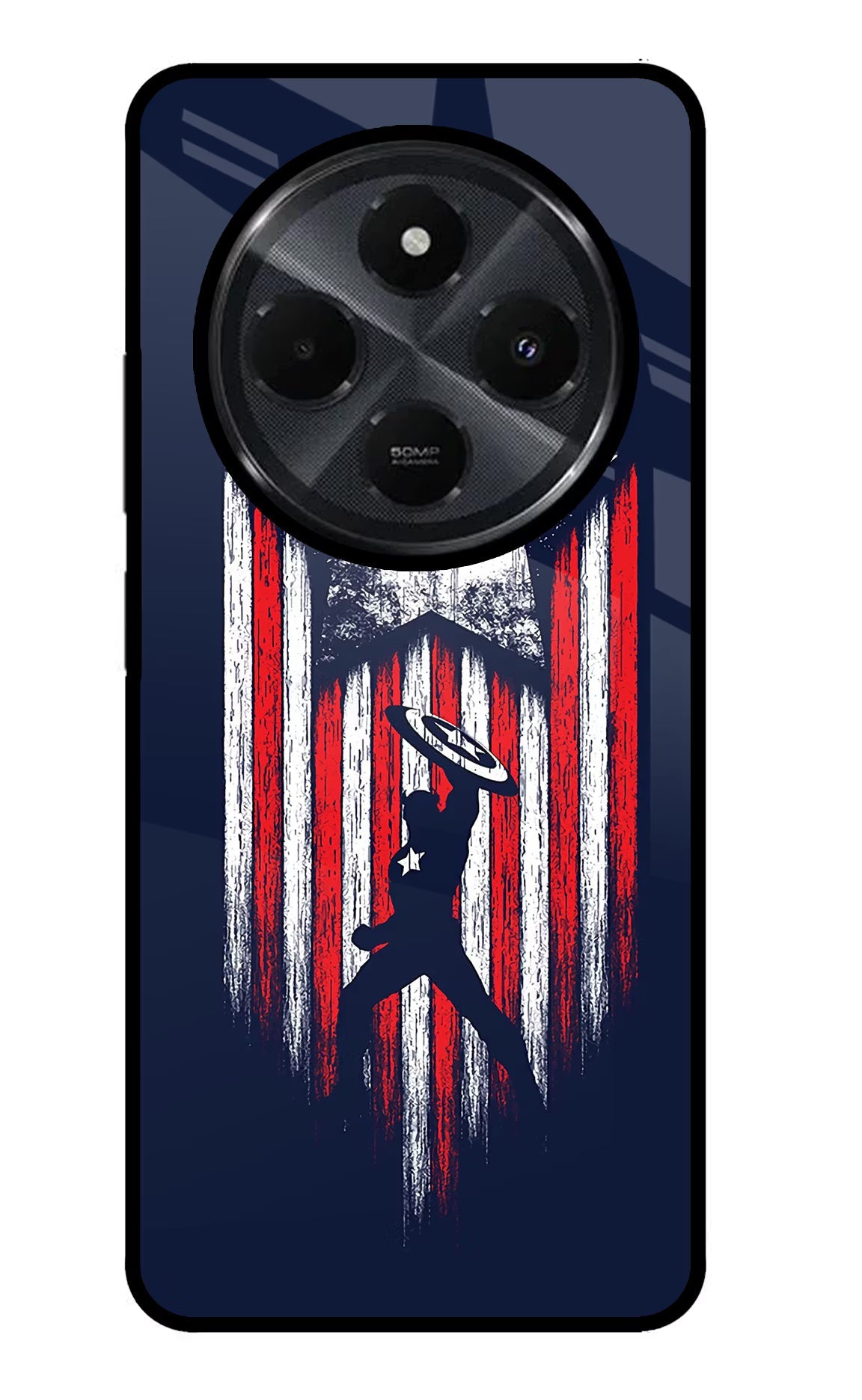 Captain America Marvel Art Redmi 14C 5G Back Cover