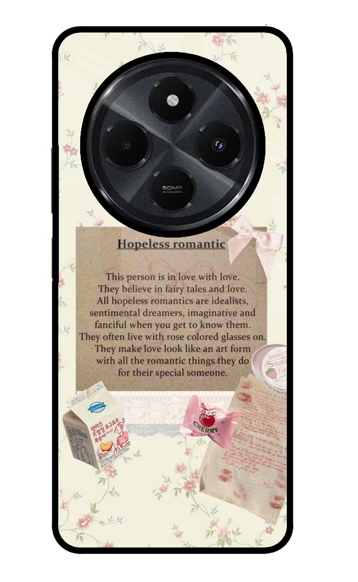 Hopeless Romantic Redmi 14C 5G Back Cover