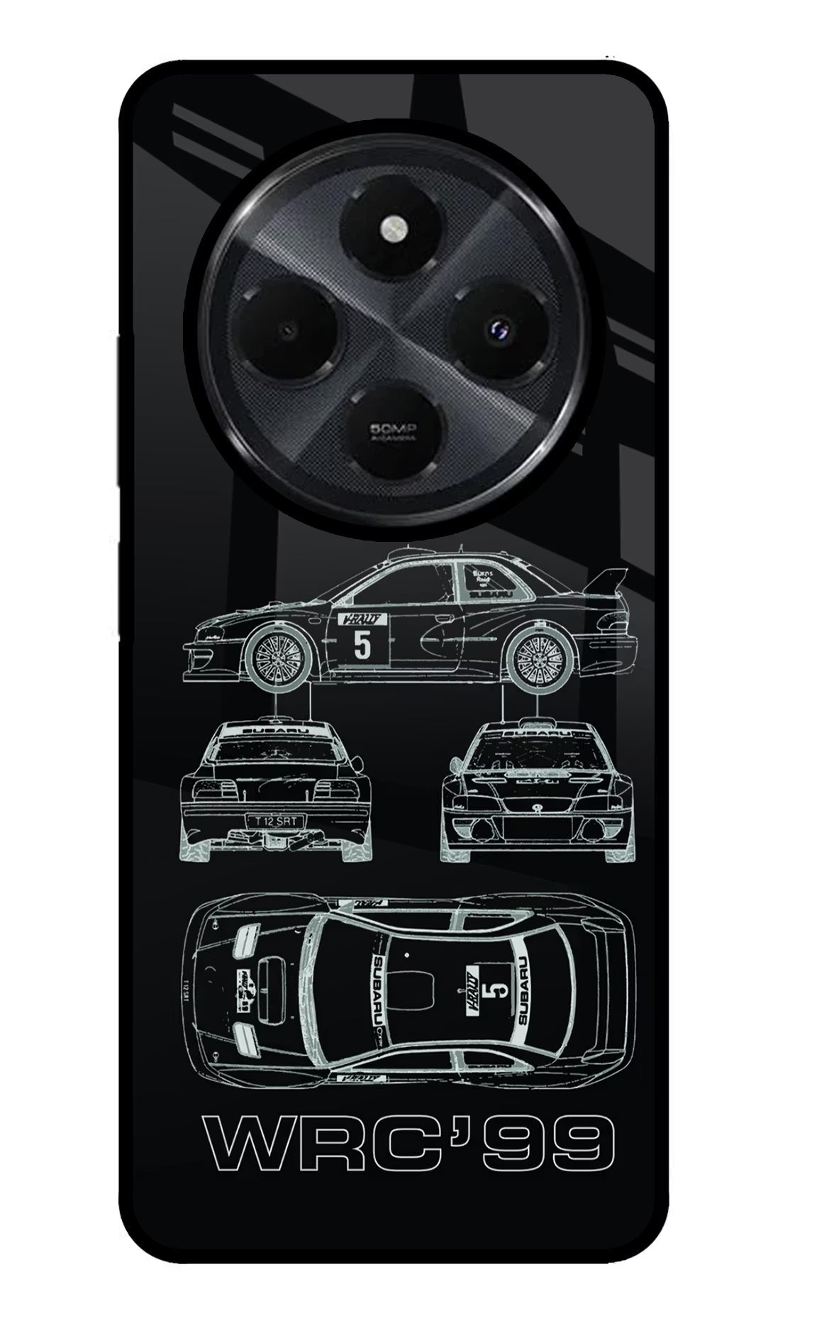 WRC'99 Redmi 14C 5G Back Cover