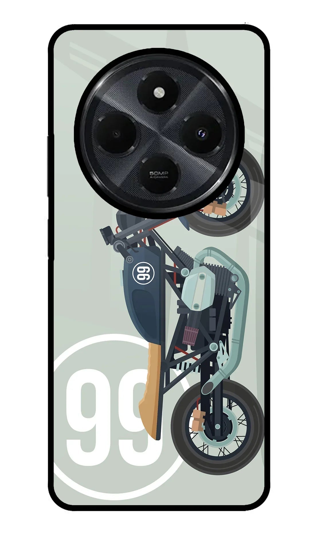 Classic Cafe Racer 99 Redmi 14C 5G Back Cover