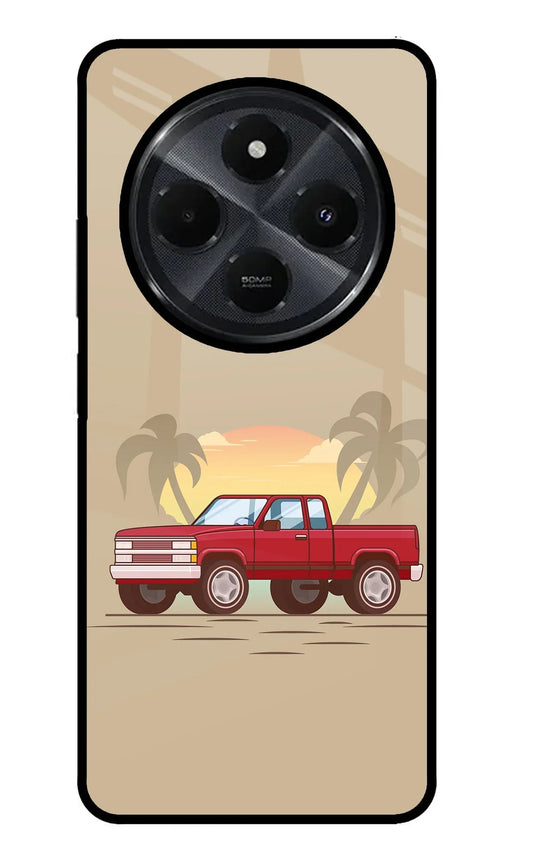 Desert Classic Drive Redmi 14C 5G Glass Case
