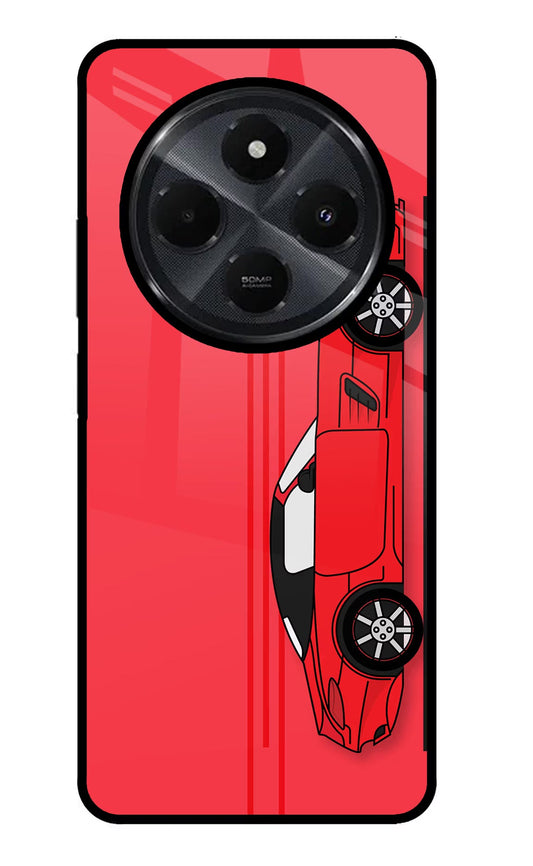 Red Velocity Redmi 14C 5G Back Cover