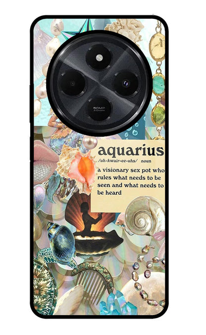 Aquarius Zodiac Redmi 14C 5G Back Cover