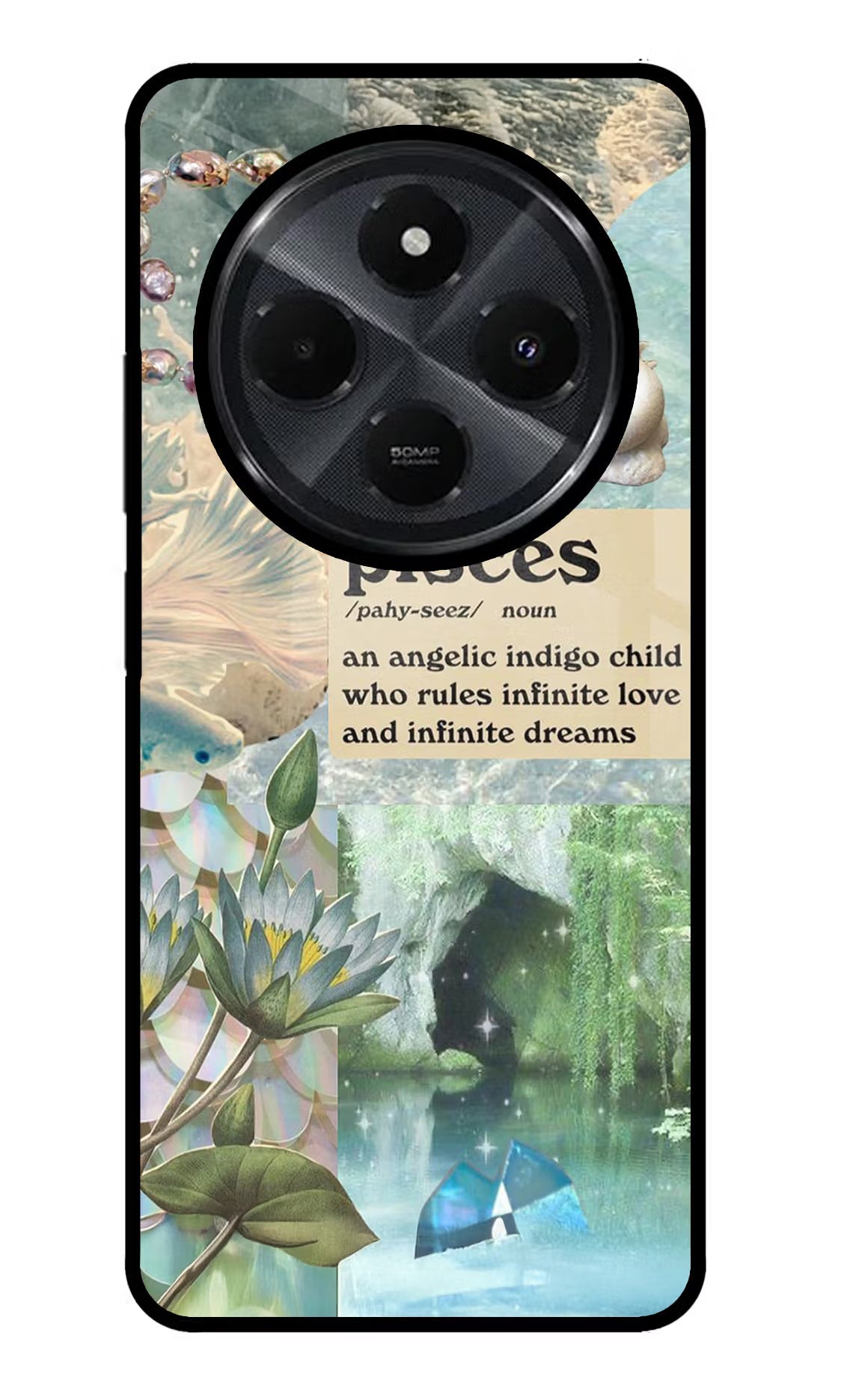 Pisces Zodiac Redmi 14C 5G Back Cover