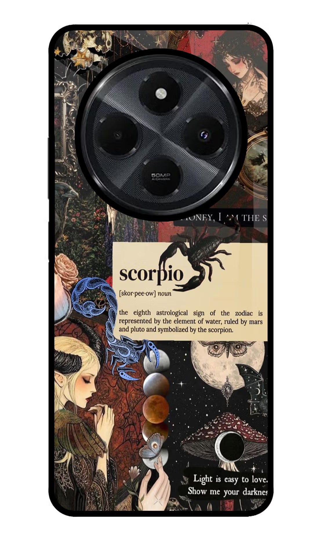 Scorpio Zodiac Redmi 14C 5G Back Cover