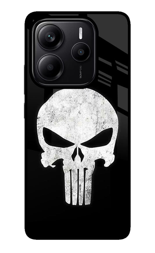 Punisher Skull Redmi Note 14 5G Glass Case