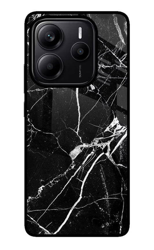 Black Marble Pattern Redmi Note 14 5G Back Cover