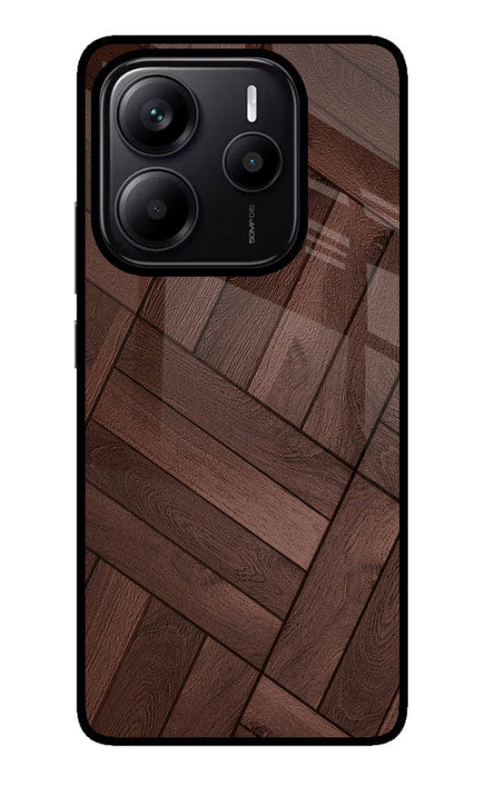 Wooden Texture Design Redmi Note 14 5G Glass Case