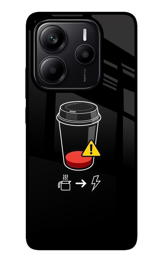 Coffee Redmi Note 14 5G Glass Case