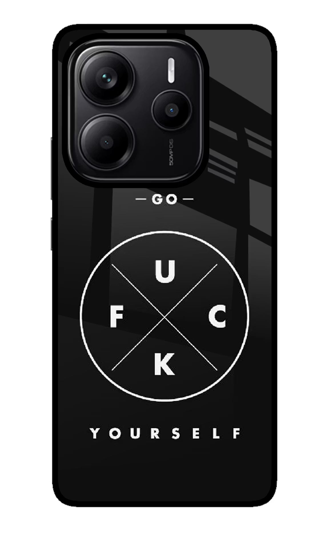 Go Fuck Yourself Redmi Note 14 5G Back Cover