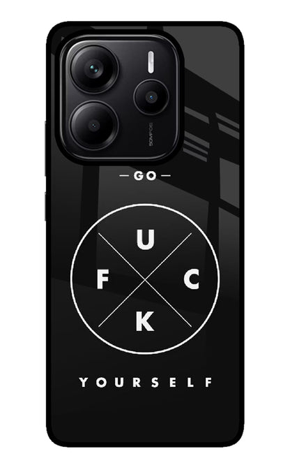 Go Fuck Yourself Redmi Note 14 5G Back Cover
